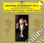 Claudio Brahms / Abbado - Brahms: Symphony 2 / Haydn Variations Etc cd