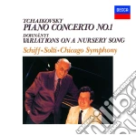 Pyotr Ilyich Tchaikovsky / Erno Dohnanyi - Piano Concerto No.1: / Nursery Variations cd