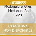 Mcdonald & Giles - Mcdonald And Giles cd