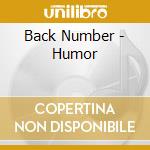 Back Number - Humor cd