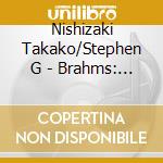 Nishizaki Takako/Stephen G - Brahms: Violin Concerto cd