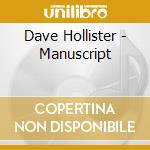 Dave Hollister - Manuscript cd