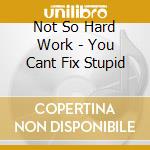 Not So Hard Work - You Cant Fix Stupid cd