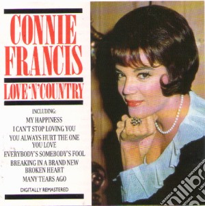 Connie Francis - Love'N'Country cd musicale di Connie Francis