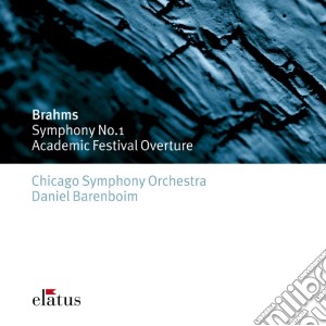 Johannes Brahms - Symphony No.1 cd musicale di Brahms Johannes