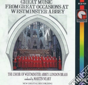Choir Of Westminster Abbey : London Brass cd musicale di Terminal Video