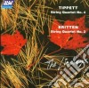 Michael Tippett / Benjamin Britten - String Quartets cd musicale di Tippett Michael