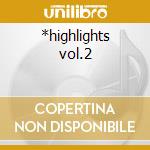 *highlights vol.2 cd musicale di Richard Wagner