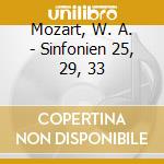 Mozart, W. A. - Sinfonien 25, 29, 33 cd
