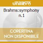 Brahms:symphony n.1 cd