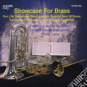 Showcase For Brass: Bourgeois, Vinter, Lane cd musicale