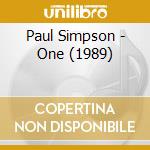 Paul Simpson - One (1989) cd