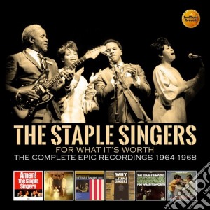 Staple Singers (The) - For What It'S Worth: Comp Epic Recordings 1964-68 (3 Cd) cd musicale di Staple Singers
