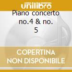 Piano concerto no.4 & no. 5 cd
