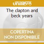 The clapton and beck years cd