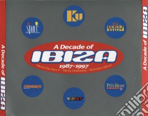 A Decade Of Ibiza / Various (3 Cd) cd musicale di Various