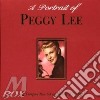 A Portrait Of Peggy Lee cd