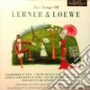 Alan Jay Lerner & Frederick Loewe - Songs cd