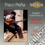 Paco Pena: Flamenco Guitar Music Of Ramon Montoya And Nino Ricardo cd