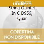 String Quintet In C D956, Quar cd