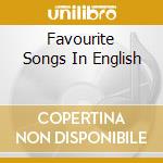 Favourite Songs In English cd