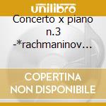 Concerto x piano n.3 -*rachmaninov - m.l cd