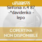 Sinfonia n.4 87 -*davidenko - lepo cd