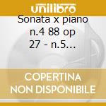 Sonata x piano n.4 88 op 27 - n.5 op 64 cd musicale di Myaskovsky