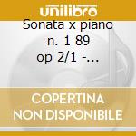 Sonata x piano n. 1 89 op 2/1 - n.9 op 1 cd musicale di Beethoven