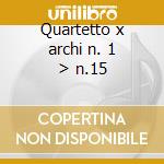 Quartetto x archi n. 1 > n.15 cd musicale di Sciostakovic