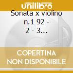Sonata x violino n.1 92 - 2 - 3 - nottur cd musicale di Medtner