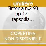 Sinfonia n.2 93 op 17 - rapsodia rumena cd musicale di Enescu