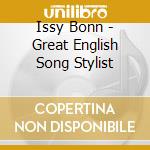 Issy Bonn - Great English Song Stylist cd