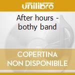 After hours - bothy band cd