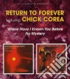 Return To Forever Featuring Chick Corea - Where Have I Known You Before / No Mystery (2 Cd) cd