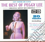 Peggy Lee - The Best Of Peggy Lee cd