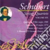 Franz Schubert - String Quartets Vol 6 cd