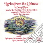 Carey Blyton - Lyrics From The Chinese cd
