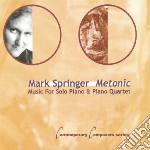 Mark Springer - Metonic (2 Cd) cd musicale di Mark Springer
