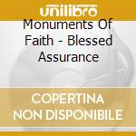 Monuments Of Faith - Blessed Assurance cd