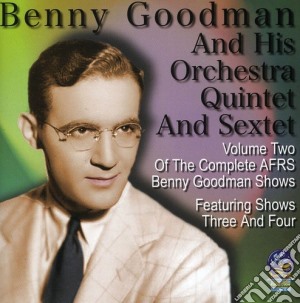 Benny Goodman - Afrs Shows Vol. 2 cd musicale di Goodman, Benny