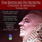 Kenton, Stan - Concerts In Miniature Vol. 5 cd