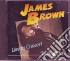 James Brown - Live In Concert cd
