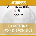 Sinf. n. 5/sinf. n. 8 - nanut cd