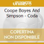 Coope Boyes And Simpson - Coda cd musicale di Coope Boyes And Simpson