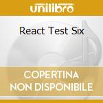 React Test Six cd