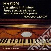 Joseph Haydn - Andante Con Variazione Hob.xvii: 6 (1807) cd