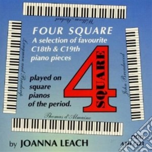 Joanna Leach: 4 Square - Soler / Haydn / Bach / Mozart.. cd musicale di Soler Antonio