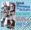 Great Bluesmen in Britain: Big Bill Broonzy, Brownie McGhee, Josh White, Sonny Terry / Various cd