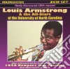 Louis Armstrong & His All Stars - Live At The University Of North Carolina (2 Cd) cd